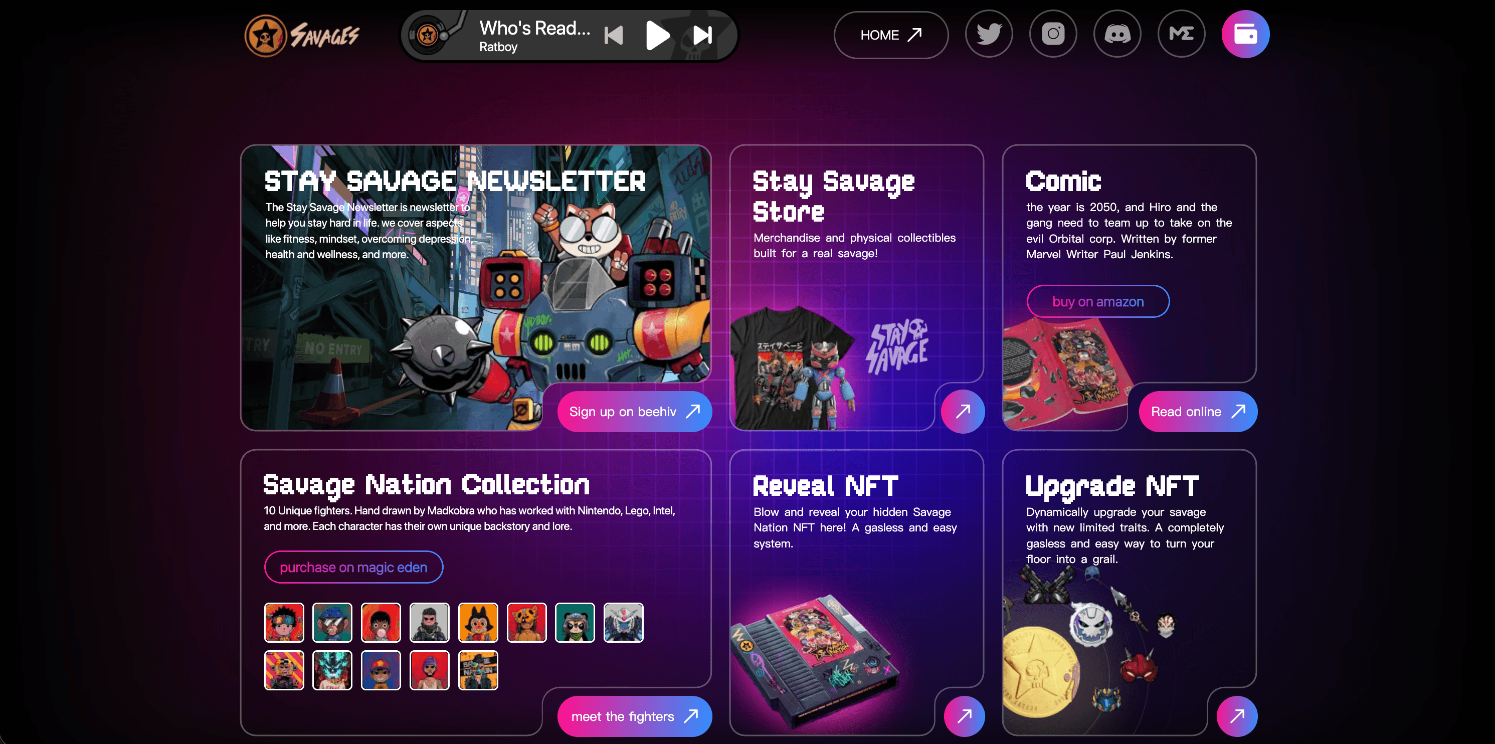 Savage Nation project screenshot